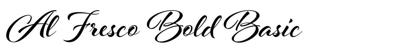 Al Fresco Bold Basic Font | Webfont & Desktop | MyFonts